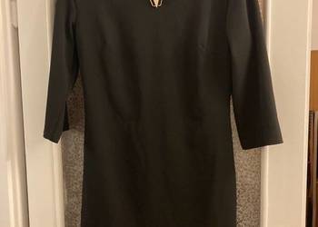 Czarna mini sukienka, rozm. S/M Czarna mini sukienka, rozm. S/M