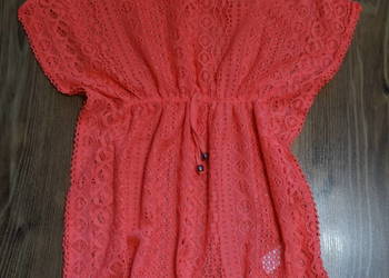 Primark narzutka na strój kapielowy ażurowa 9-10l, r.140