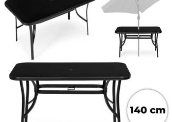 Stolik ogrodowy 140x80 cm