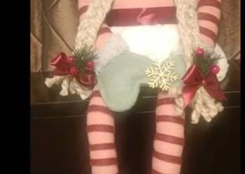 Świąteczny skrzat handmade