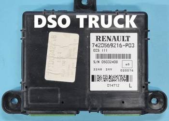 7420569216-P03 STEROWNIK MODUL ECS RENAULT