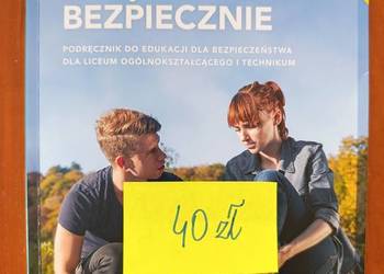 Podręcznik w bdb stanie nowy do Edukacji dla bezpieczeństwa liceum klasa 1