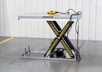 Hydrauliczny stacjonarny nożycowy stół podnośny HW1410 Udźwig 1000kg