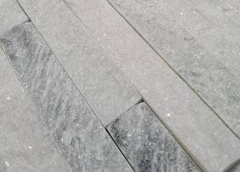 Kamień naturalny Quartz White&Grey 10 x 35 cm 0,39 m2 HC