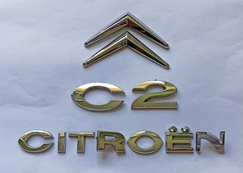 Napis emblemat Citroen C2 03-08r