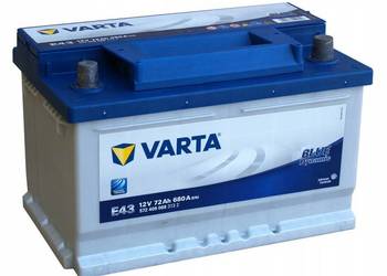 Akumulator 72Ah 680A VARTA Blue Dynamic E43 EN