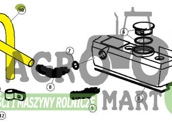 6005030480 PRZEWÓD ODPOWIETRZANIA CLAAS