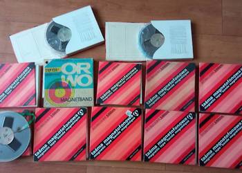 Taśma szpulowa magnetofonowa Stilon Gorzów 12 sztuk