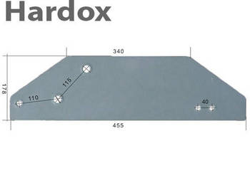 Płoza długa HARDOX 063601/P części do pługa KVERNELAND