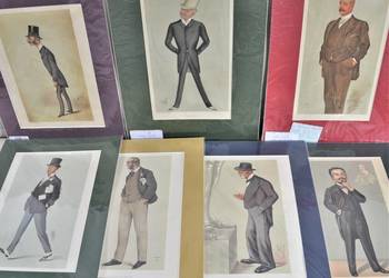 karykatury Vincent Brooks Day&Son dla Vanity Fair 1868 -1914