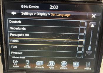JEEP GRAND CHEROKEE USA dostosowanie od PL Radio Navi Mapy