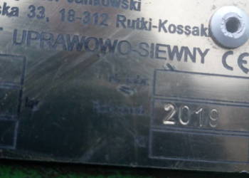 Sprzedam Agregat Uprawowo siewny Janpol 3 metry