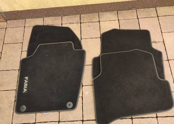 Zestaw dywaników skoda fabia