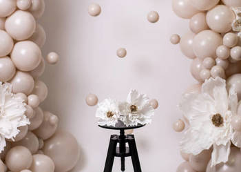 Dekoracje na chrzest, urodziny komunię - Balonowe dekoracje