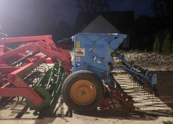 Zestaw uprawowo siewny lemken hassia 3 m zamiana 2.5 m