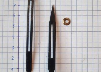 222 Wskazówki zegara komplet 2,2x2,2mm 5,5mm