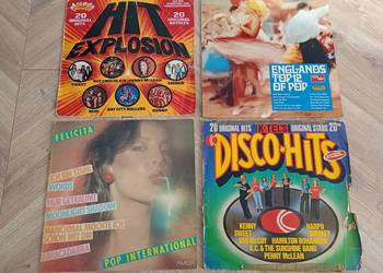 Zestaw 4 płyt winylowych LP – Przeboje Disco / Pop lat 70. i 80.