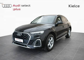 Audi Q5 45TFSI Quattro Sline VirtualPlus MatrixLed Tempomat Kamery360 Ambi…