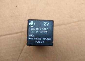 Skoda przekaźnik wycieraczek 6U0955532D
