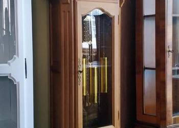 Zegar stojący kwadransowy 3 wagi dąb Tempus Fugit