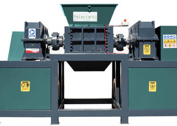 Elektryczna KRUSZARKA 30kW do TWORZYW Sztucznych i PLASTIKU 2-wałowa