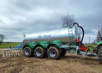 Wóz asenizacyjny ROSA 30/R3 30000 litrów TRIDEM - beczkowóz, beczka