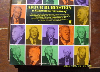 J.BRAHMS i F.CHOPIN--A. RUBINSTEIN ;3 LP winyle