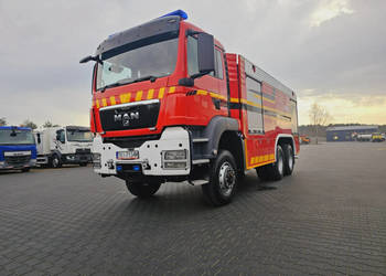 MAN TGS 26.440 6x6 9500 l woda + 950 piana Stolarczyk straż pożarna TGS 26…