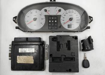 Sterownik Silnika Renault Scenic 1.6 8200124318 8200080285 ZESTAW
