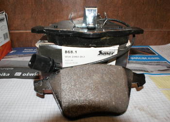 Klocek ham.si868.1  przód pasuje do: AUDI A4 B6, A4 B7, A6