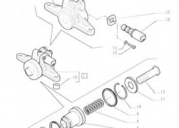 New Holland T6010 T6090 T6070 Zawor elektromagnet 14w 87739558