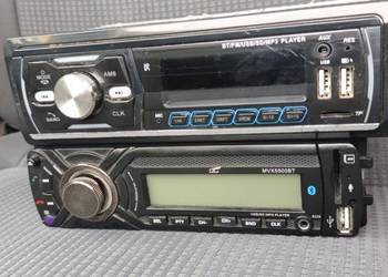 Dwie sztuki radia samochodowe Bluetooth AUX USB