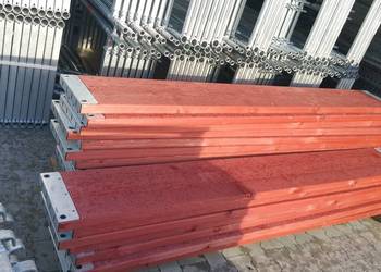 Rusztowanie 10x Podest drewniany 2,5 m Plettac elementy rusztowania