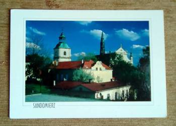 SANDOMIERZ - WIDOK NA KOŚCIÓŁ I BAZYLIKĘ KATEDRALNĄ