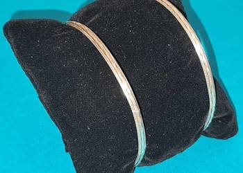 Srebrna Bransoletka Damska X2 19g Starocia