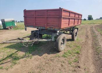 Przyczepa wywrotka d47 4.5t 3 strony wywrot zarejestrowana