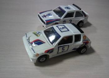 Modele  WRC Peugeot 205 , Lancia Delta  Polistil 1/38
