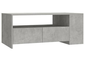 Stolik kawowy szarość betonu 102x55x42 cm WM-810921