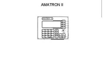 Amazone  Amatron II instrukcja obsługi