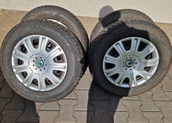 Felgi Koła Skoda Octavia VW Seat 15 cali 5x112 ET43 zima 195/65/15 Wysyłka