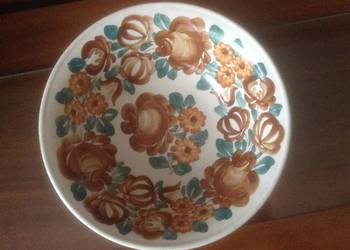 Misa fajansowa głęboka do zawieszenia,Włocławek lata 70/80. Misa fajansowa głęboka do zawieszenia,Włocławek lata 70/80.