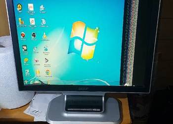 Monitor acer al1951 , 19" cali  uszkodzony jak na zdjęciu