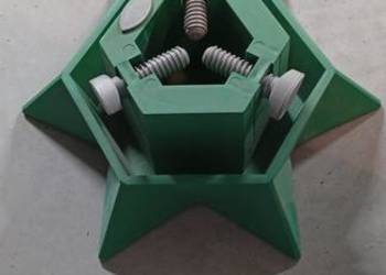 Stojak choinkowy gwiazda stabilny plastikowy