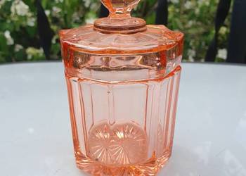Pojemnik ze szkła rozalinowego