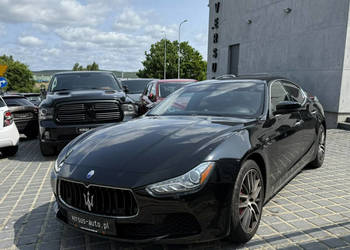 Maserati Ghibli 3.0 410KM SQ4 Kamera Cofania Bi ksenon+led Skóry Szyberdach