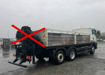 MAN TGA.400 MAN TGA 26.400 + HIAB samochód bez dzwigu HDS zdemontowany