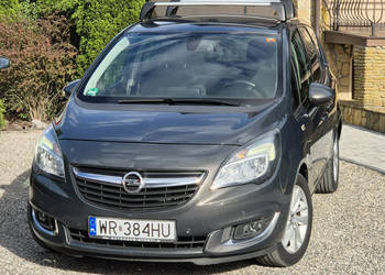 Opel Meriva 2016r, 1.4T 120KM, Bogata Opcja, Navi, Ledy, 159tyś km II (201…
