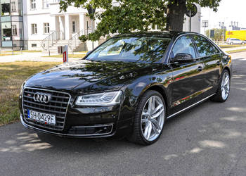 Audi A8 Lift 4,2TDI (385KM) 2013 r. Bogate wyposażenie