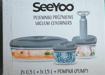 Pojemniki Próżniowe SeeYoo 3szt