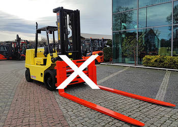wózek widłowy kompaktowy Hyster S7.00XL 7 t  duplex 3.405 m